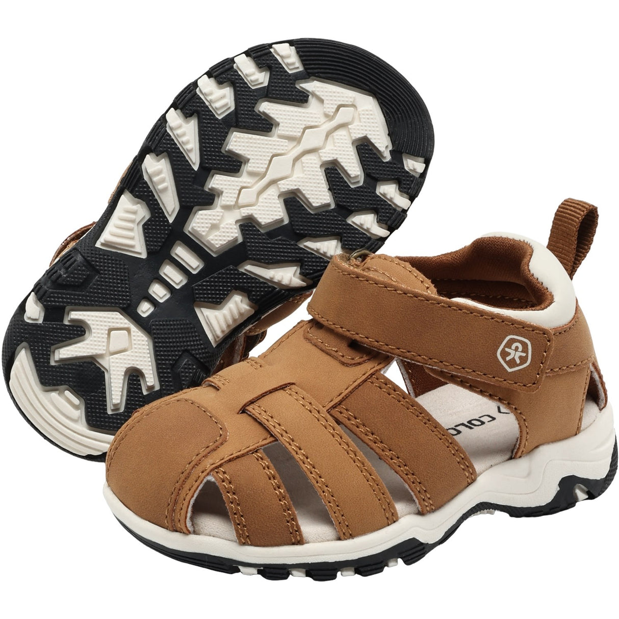 Color Kids Rawhide Baby Sandaler M/ Borrelås Stropp