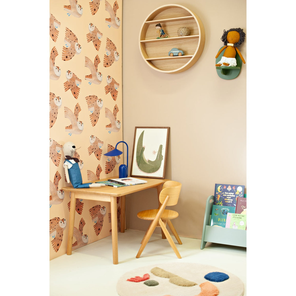 Curve Lab Oak / Eg Small Stol