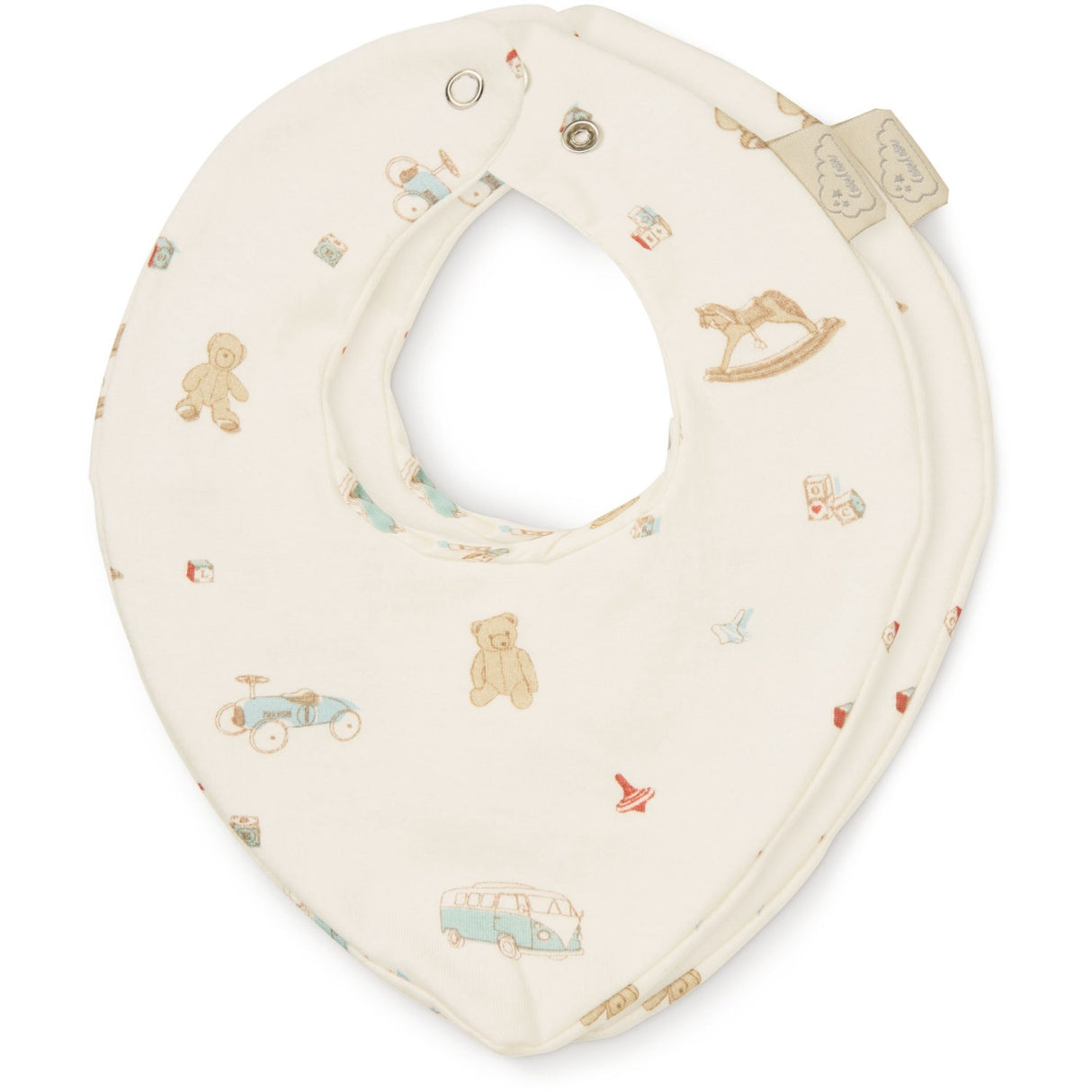 Cam Cam Copenhagen Vintage Toys Bandana Smekke Jersey 2-Pakning