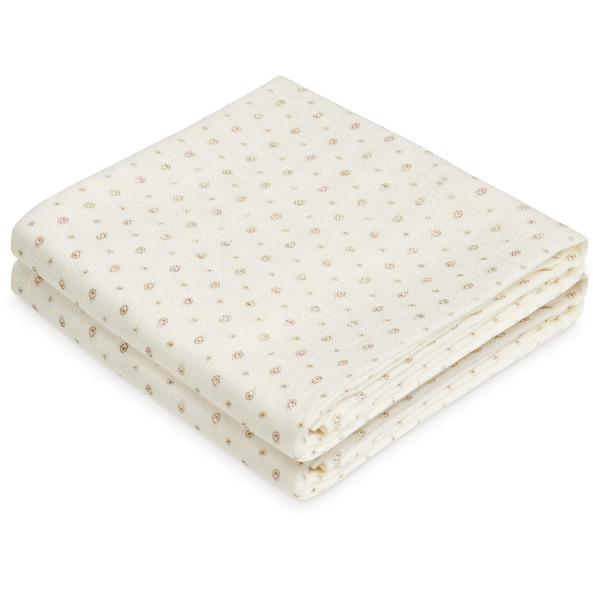 Cam Cam Copenhagen Rowan Printed Muslin Cloth 2-Pakning