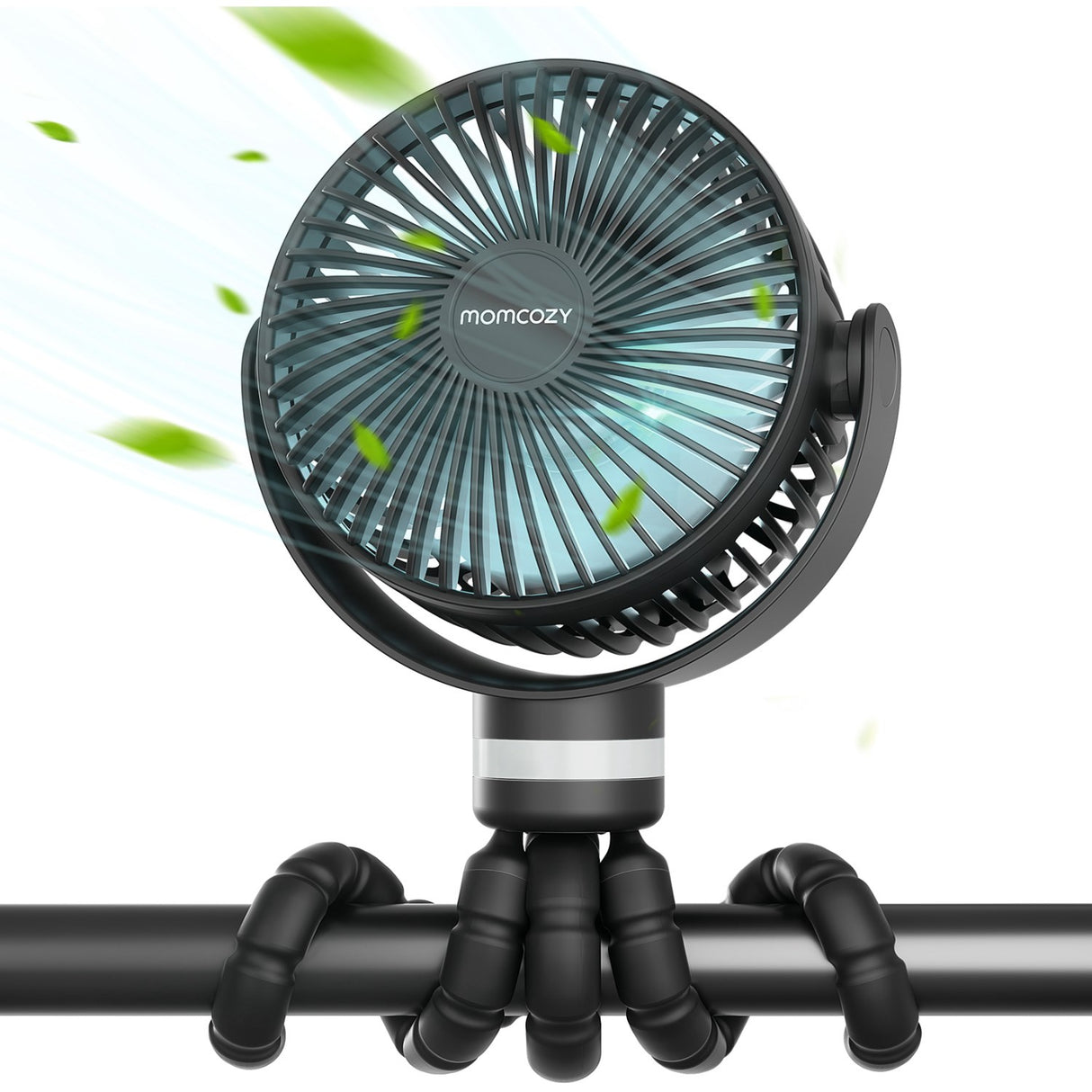 Momcozy Black Portable Stroller Fan