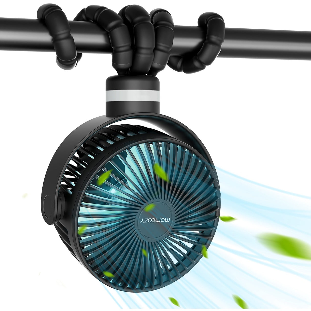 Momcozy Black Portable Stroller Fan