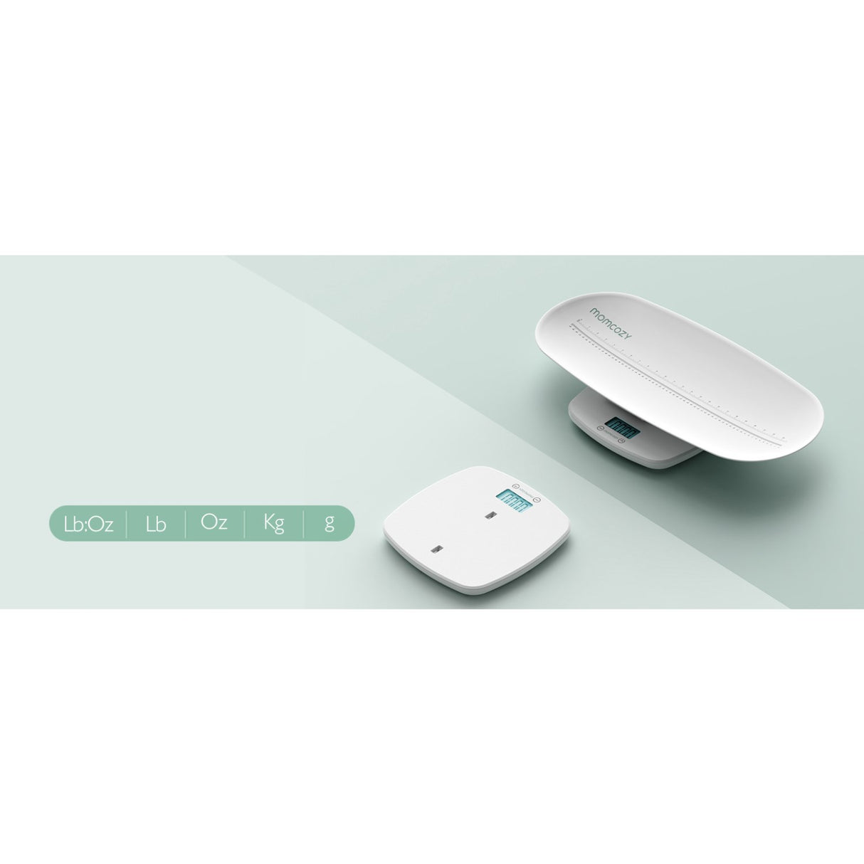 Momcozy Multi-Function Baby Scale - Weight & Height Measurement