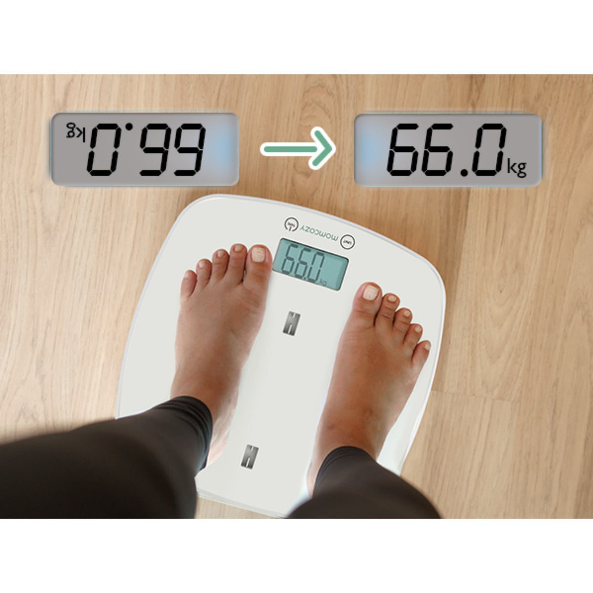 Momcozy Multi-Function Baby Scale - Weight & Height Measurement