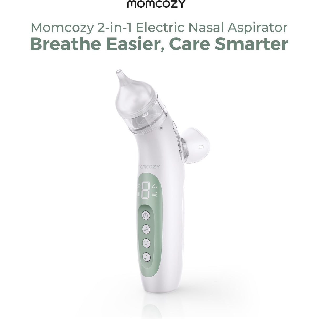 Momcozy BreezyClear™ 2-i-1 Spray & Suction Electric Nasal