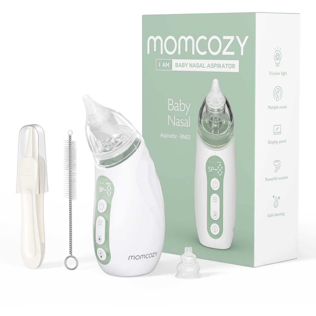 Momcozy Baby Nasal Aspirator- Long Battery Life
