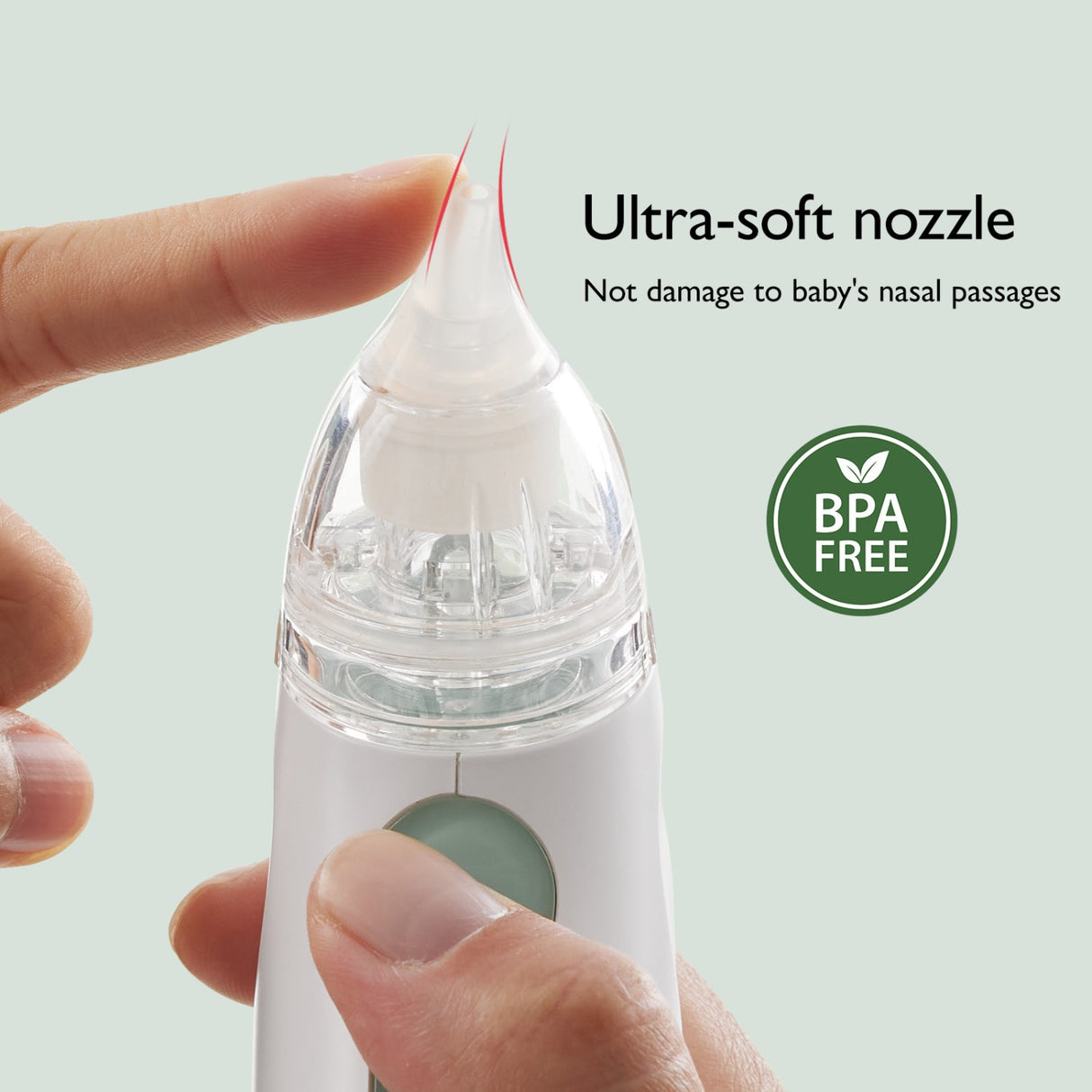 Momcozy Baby Nasal Aspirator- Long Battery Life
