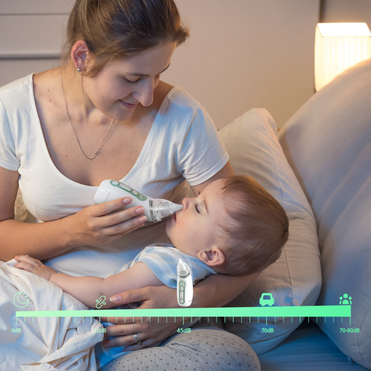 Momcozy Baby Nasal Aspirator- Long Battery Life