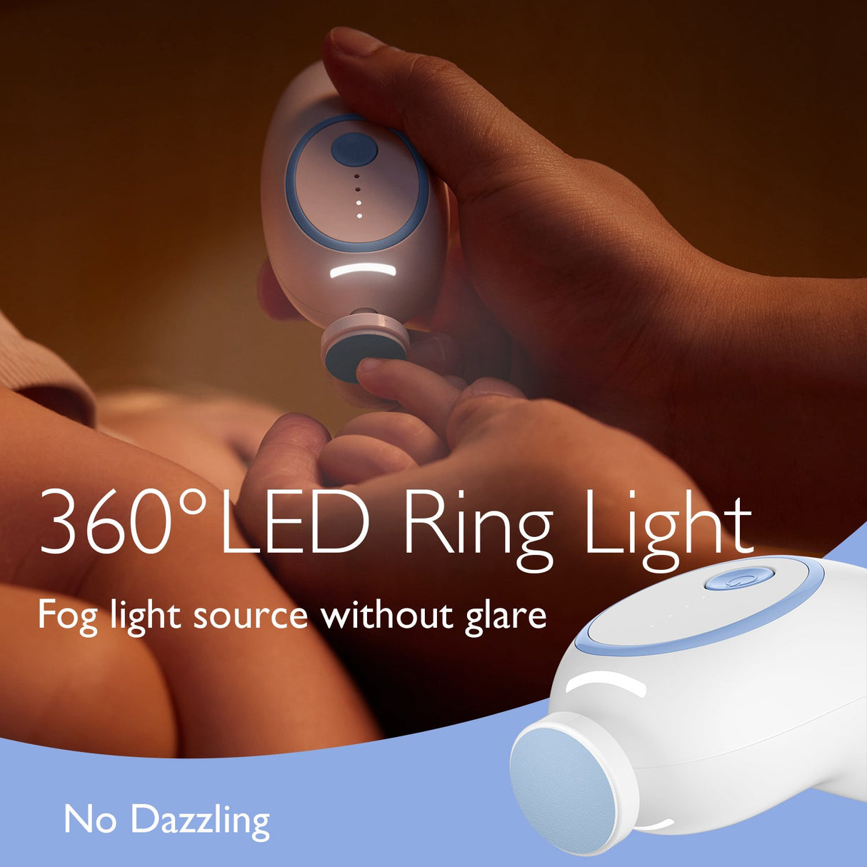 Momcozy Electric Baby Nail File - Low Noise