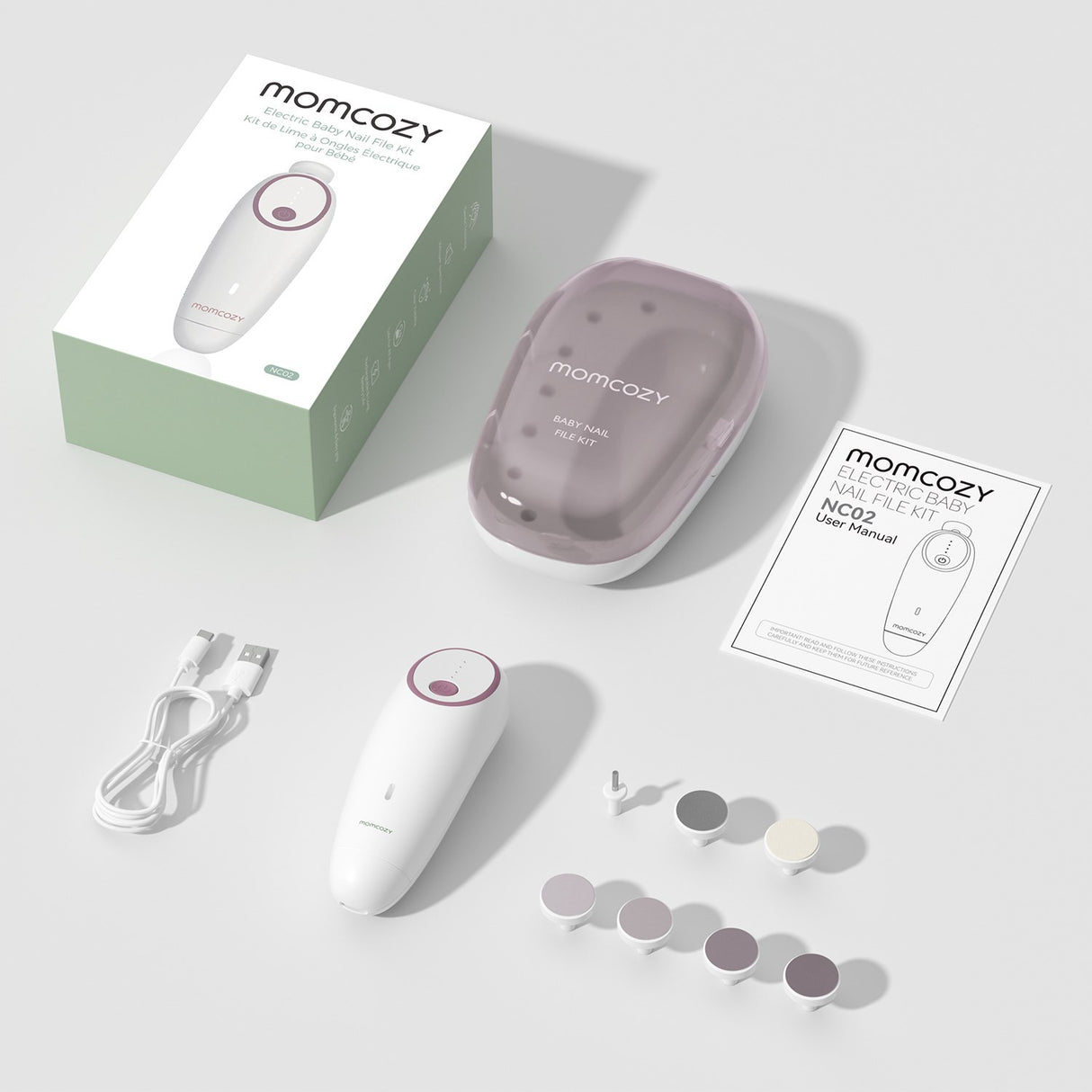 Momcozy Electric Baby Nail File - Low Noise