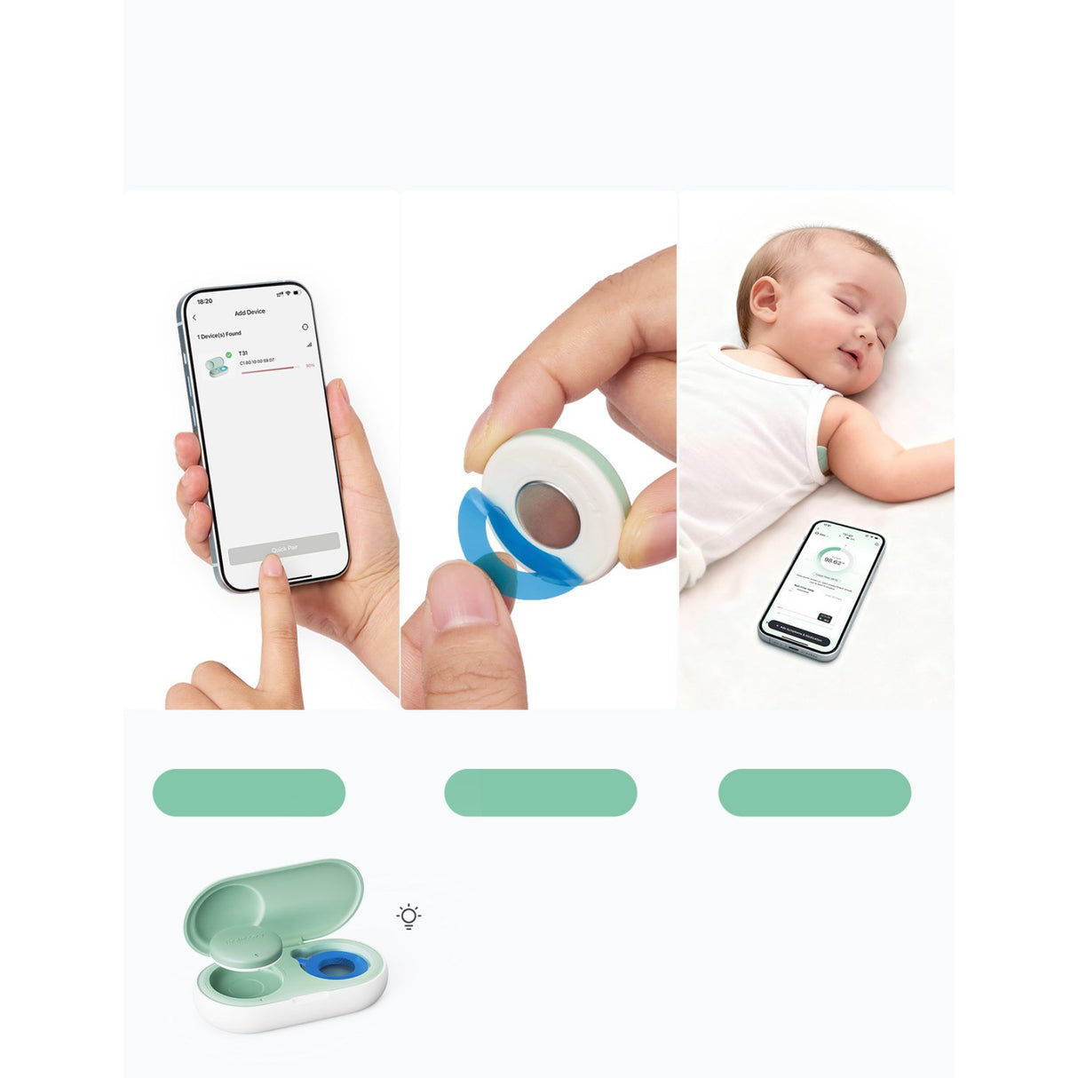 Momcozy Smart Baby Thermometer