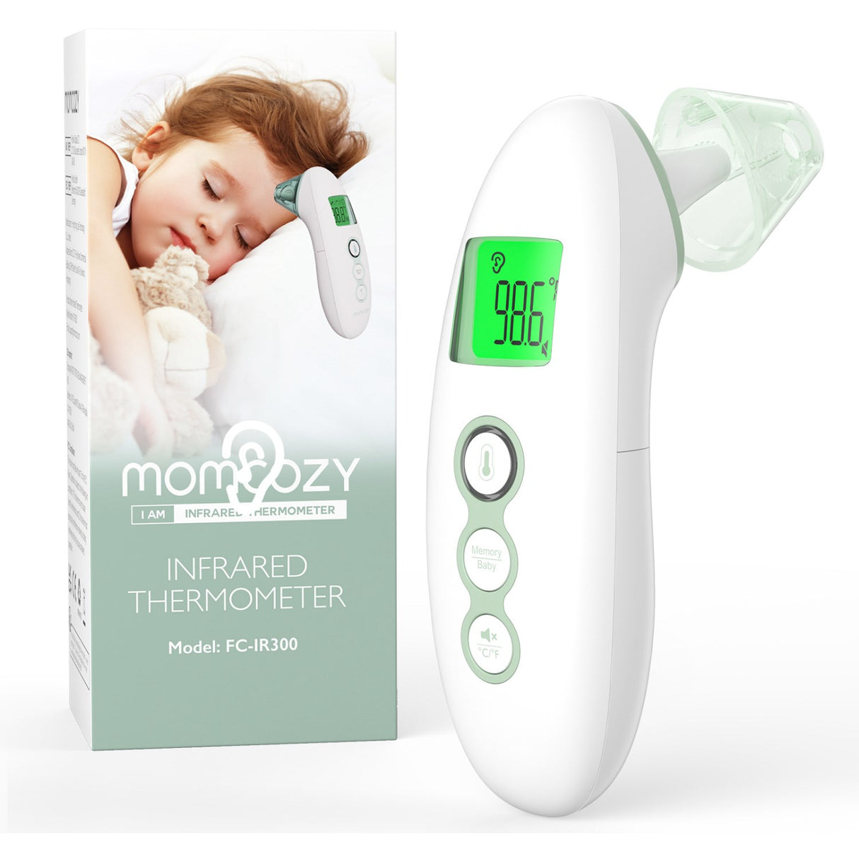 Momcozy Non-Contact Forehead And Ear Thermometer