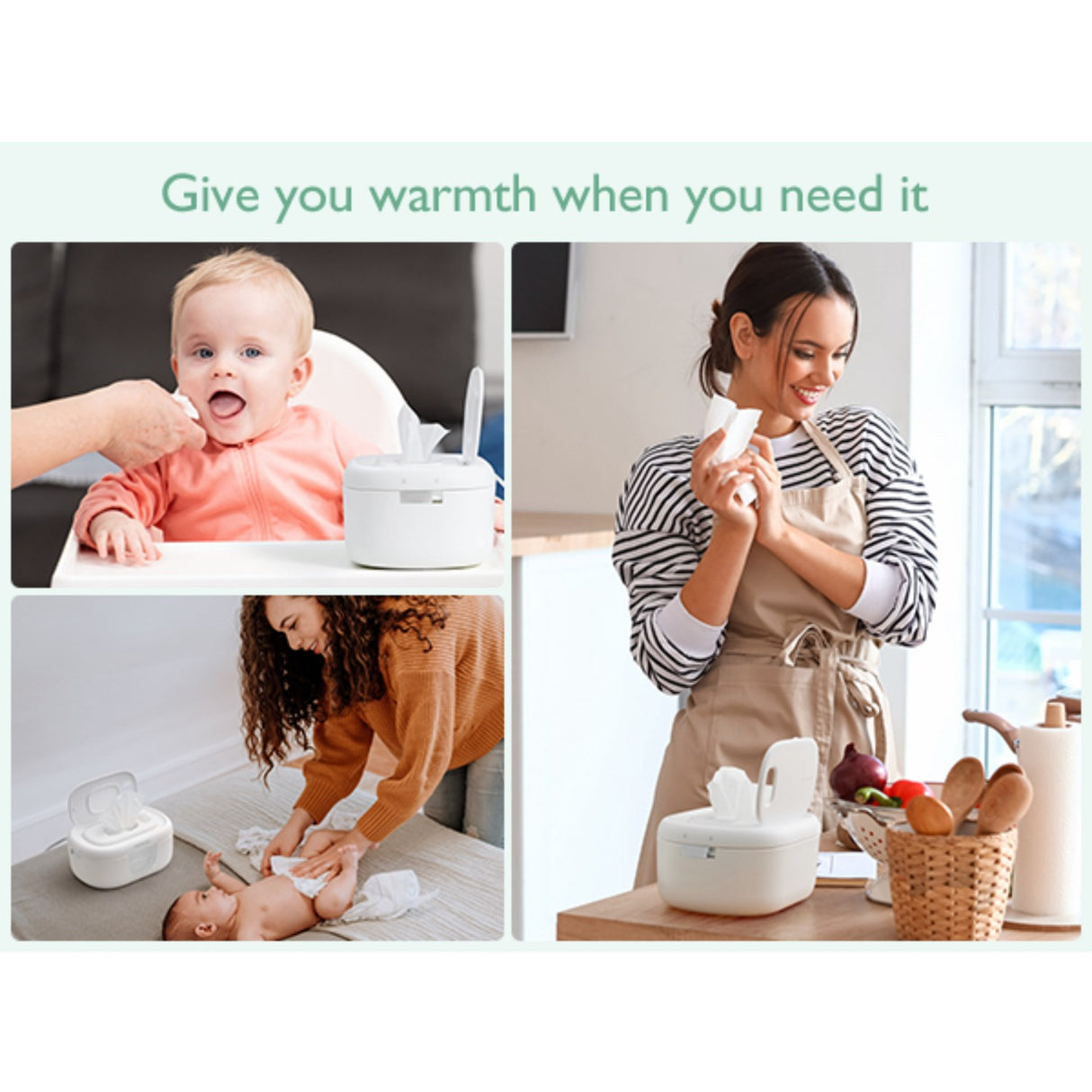 Momcozy Large Capacity Baby Wipe Warmer- EU Version