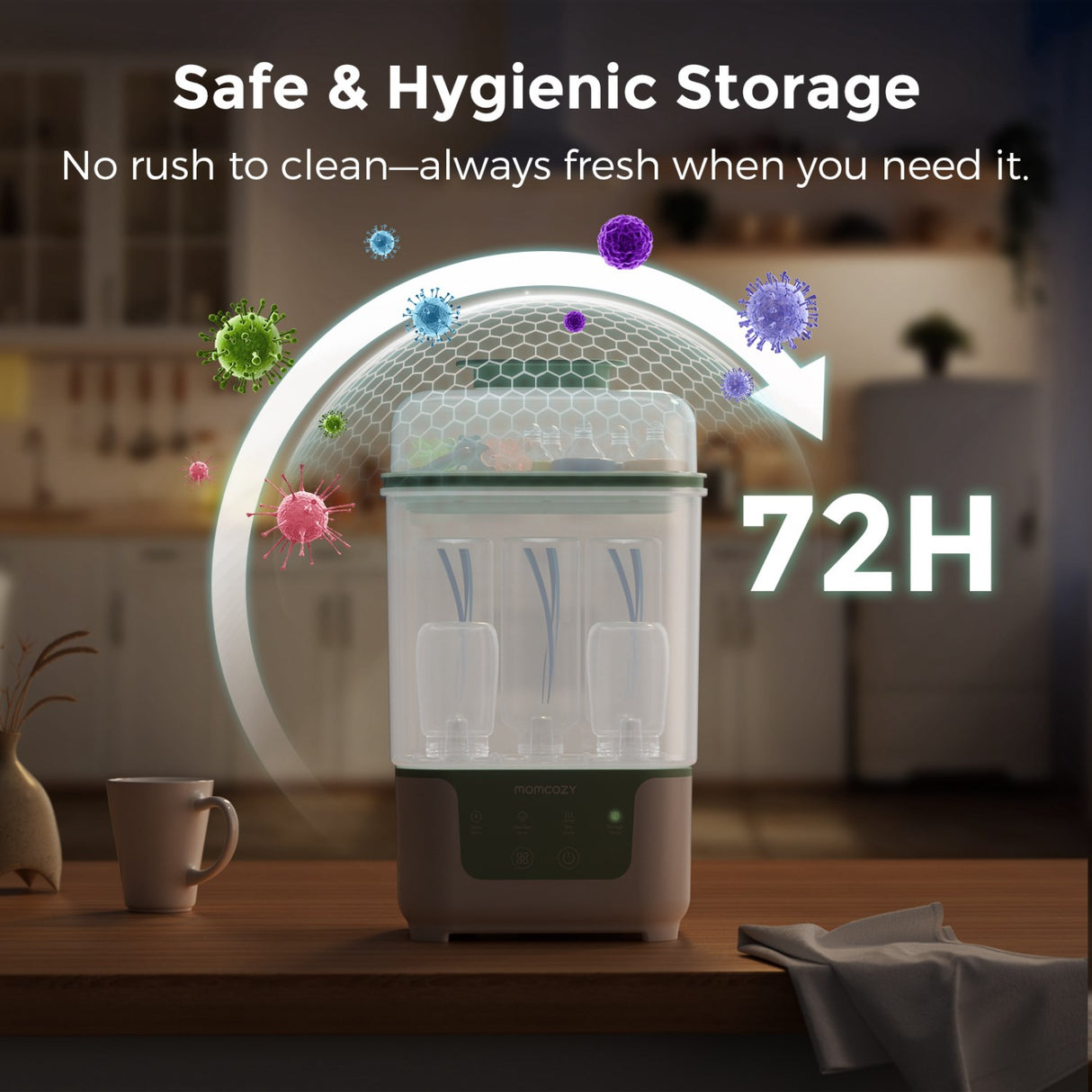 Momcozy BS04 4-in-1 Flaske Sterilizer And Dryer