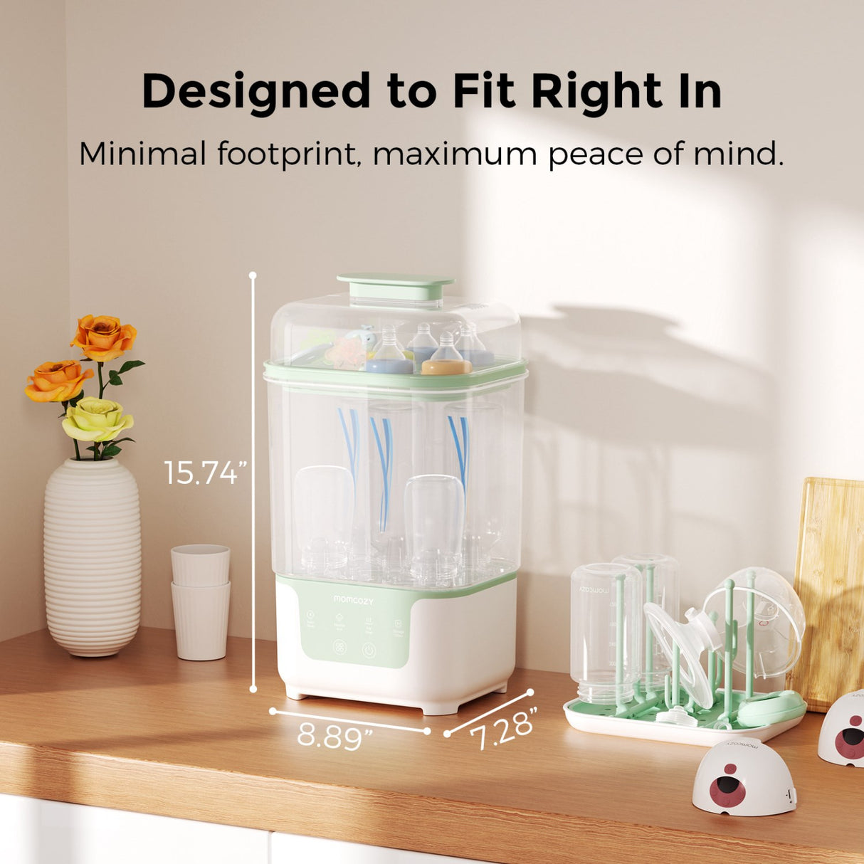 Momcozy BS04 4-in-1 Flaske Sterilizer And Dryer