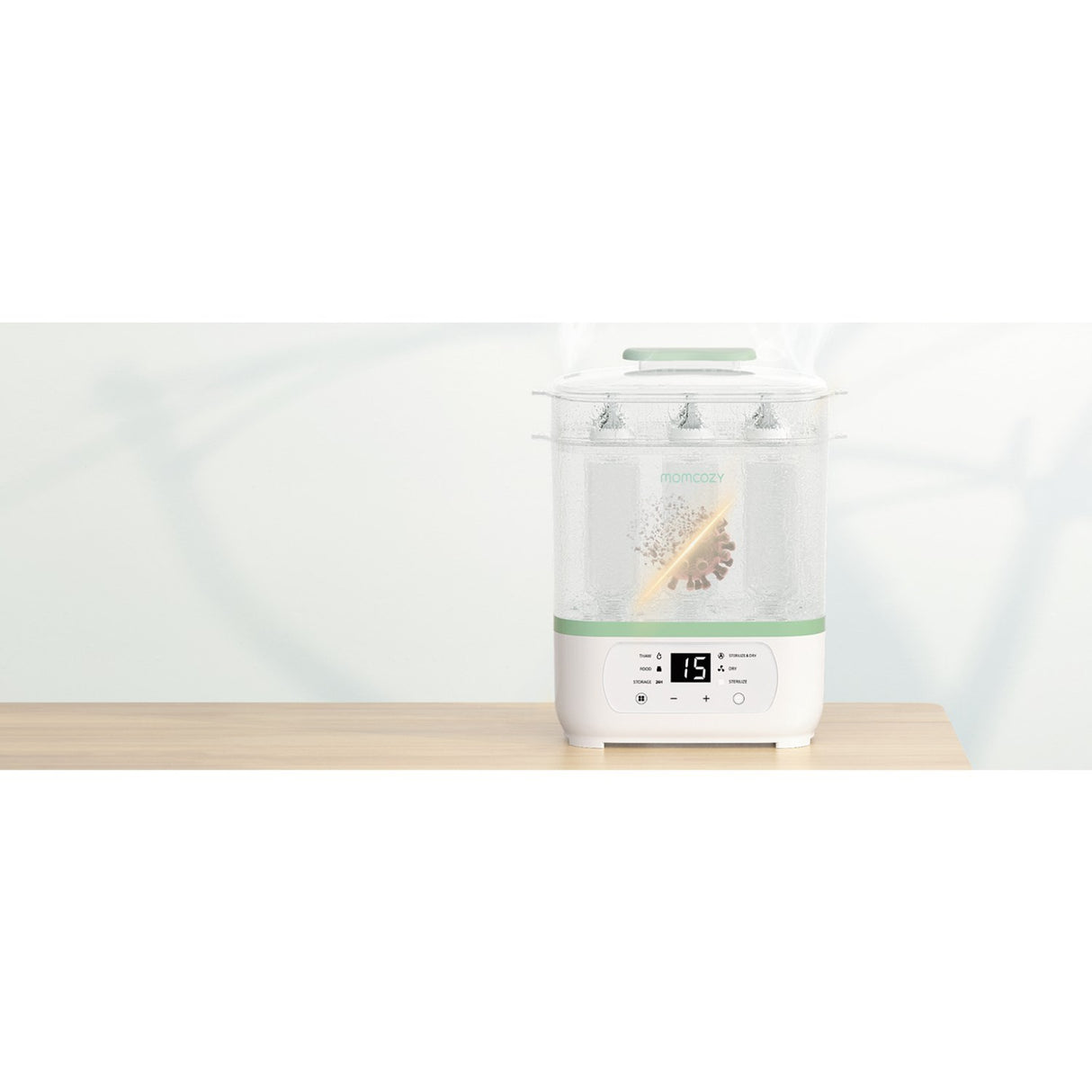 Momcozy 8-in-1 Electric Steam Baby Flaske Sterilizer