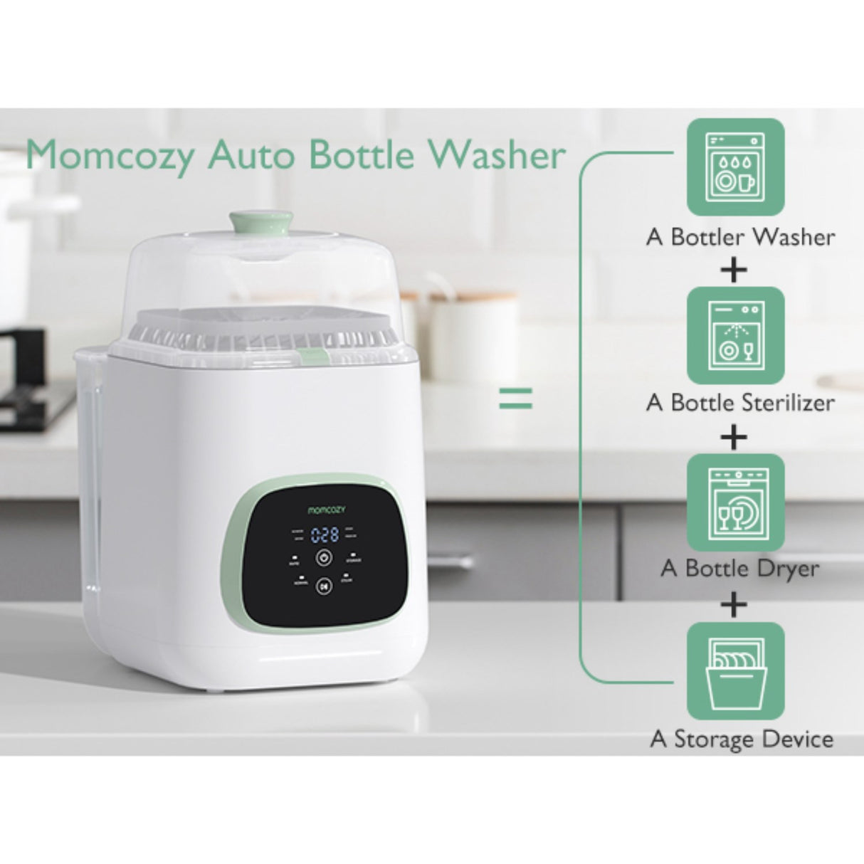 Momcozy KleanPal Pro Baby Flaske Washer