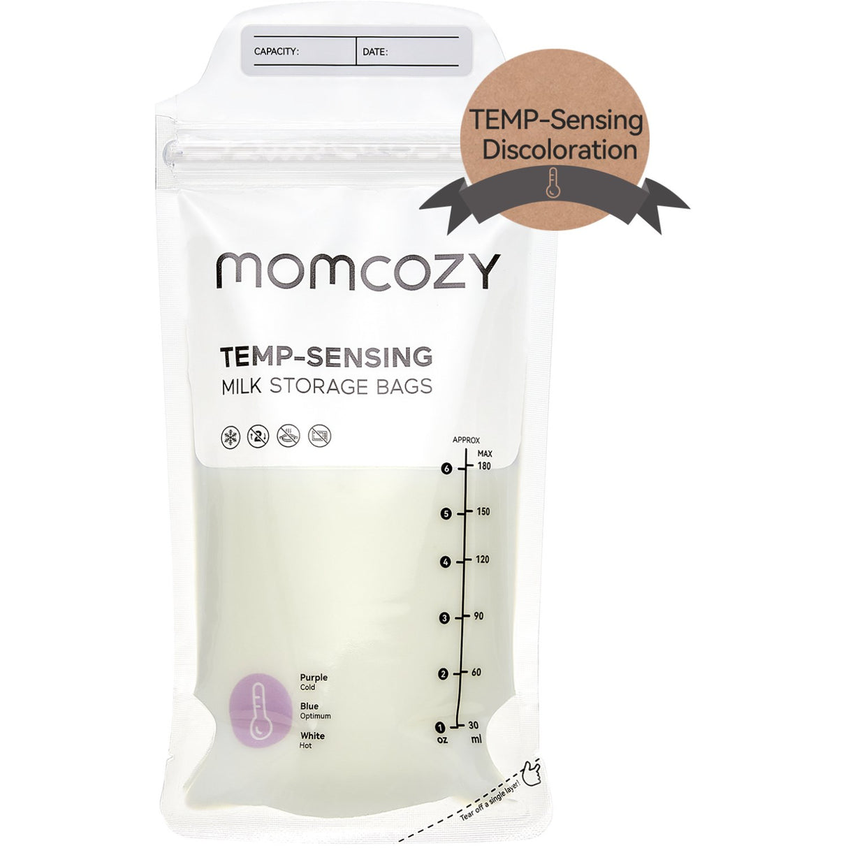 Momcozy Brystmælk Veske 50-Pack