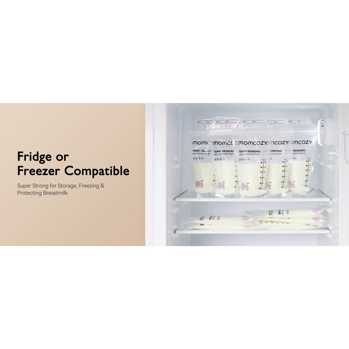 Momcozy Brystmælk Veske 50-Pack