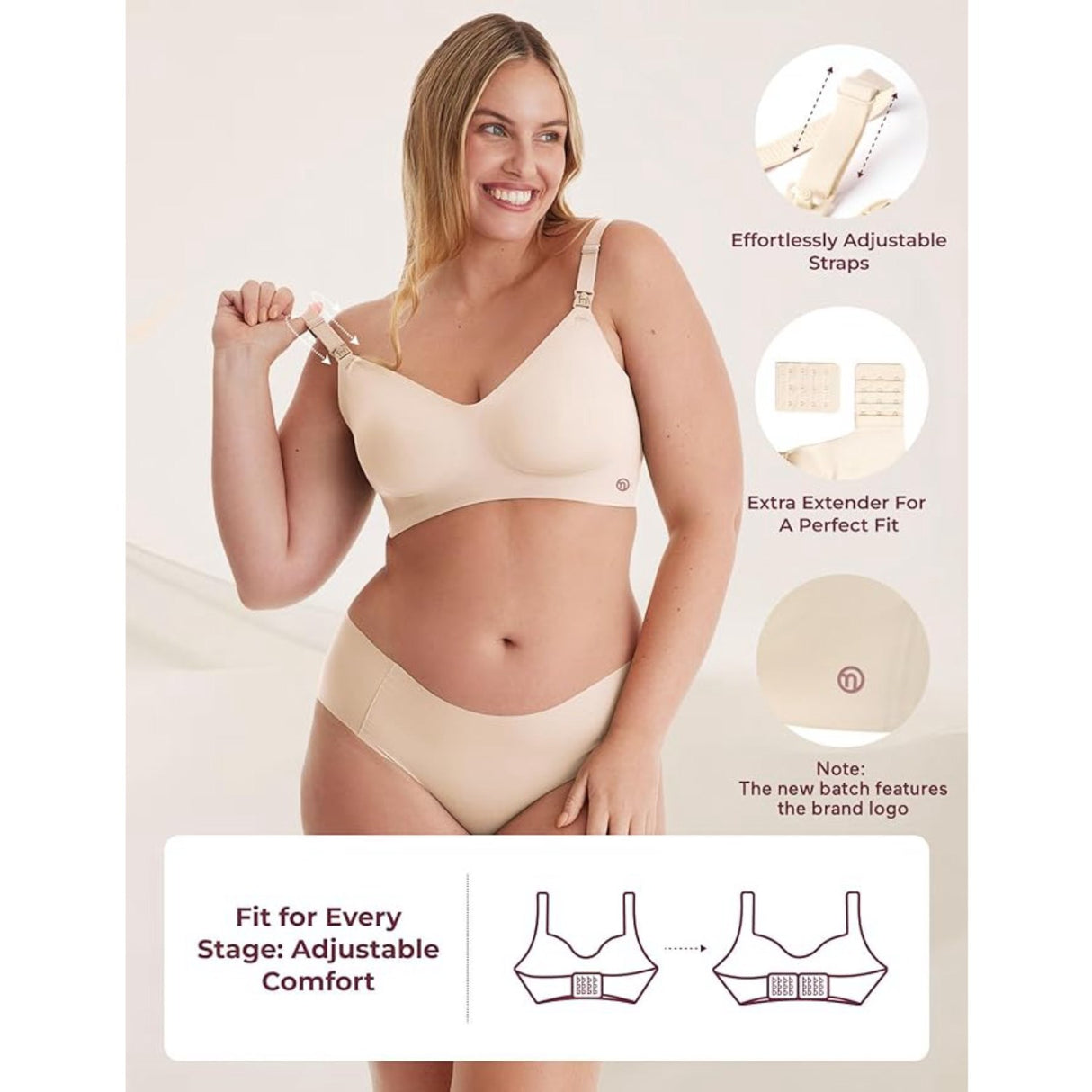 Momcozy Natural YN21 Maternity Nursing BH