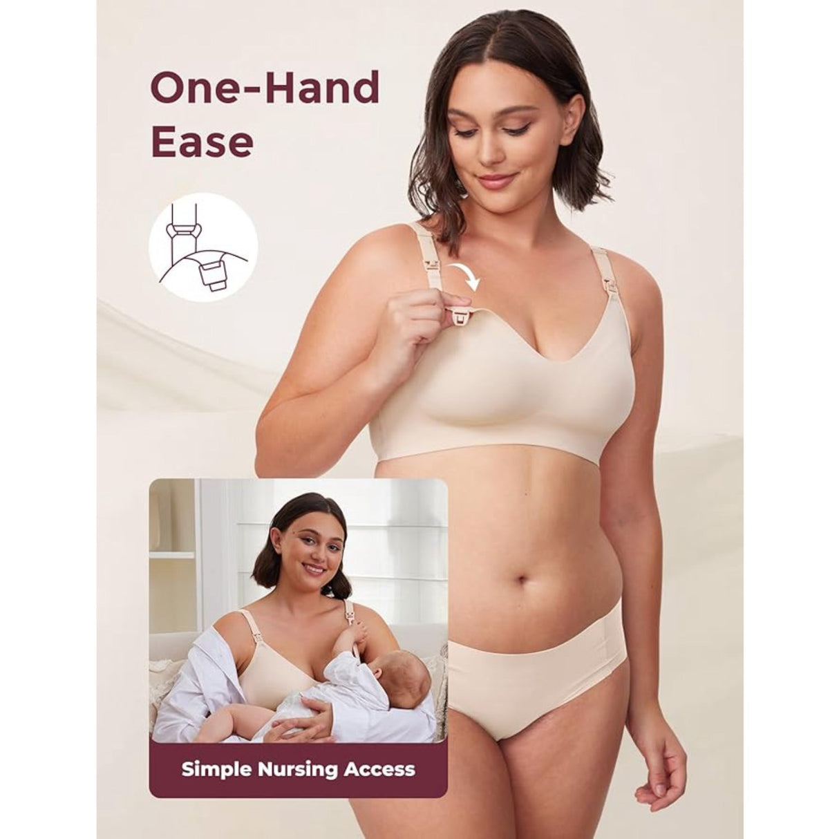 Momcozy Natural YN21 Maternity Nursing BH