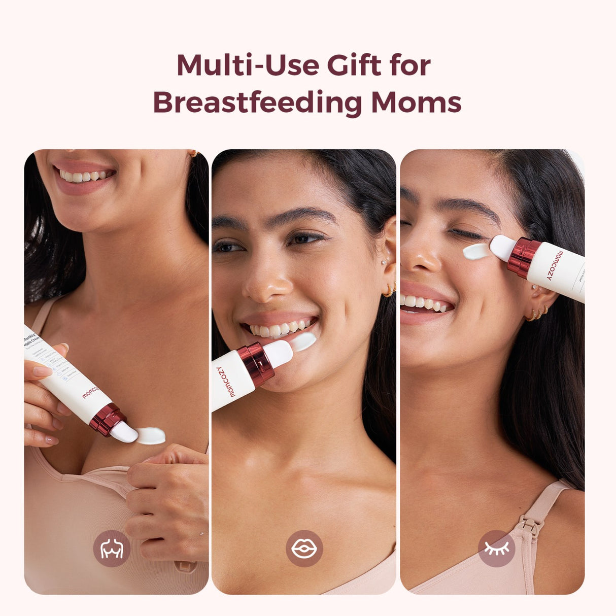 Momcozy 100% Natural Nipple Cream, Vegan Lanolin-free Nipple Butter