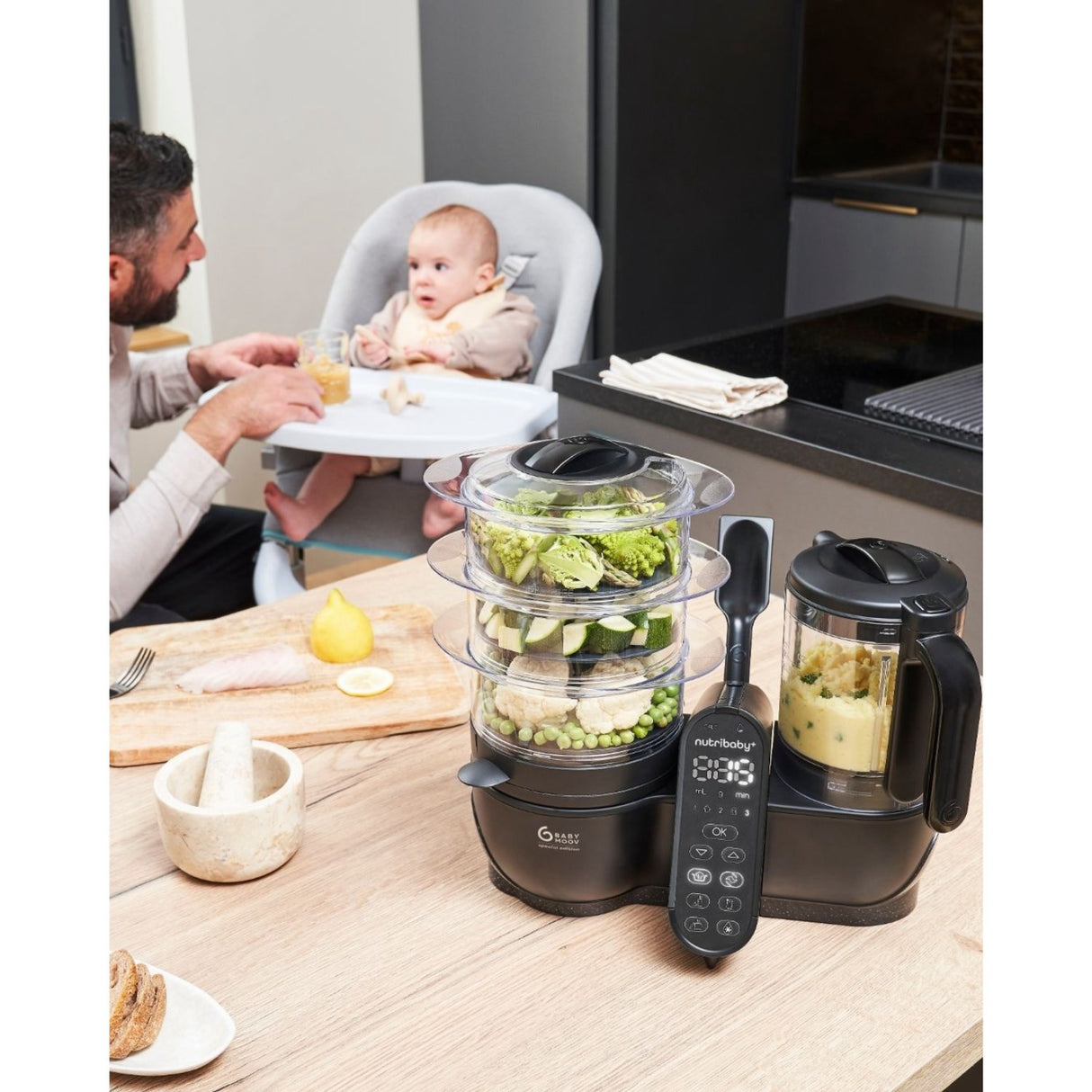 Babymoov Mineral Black Nutribaby + XL