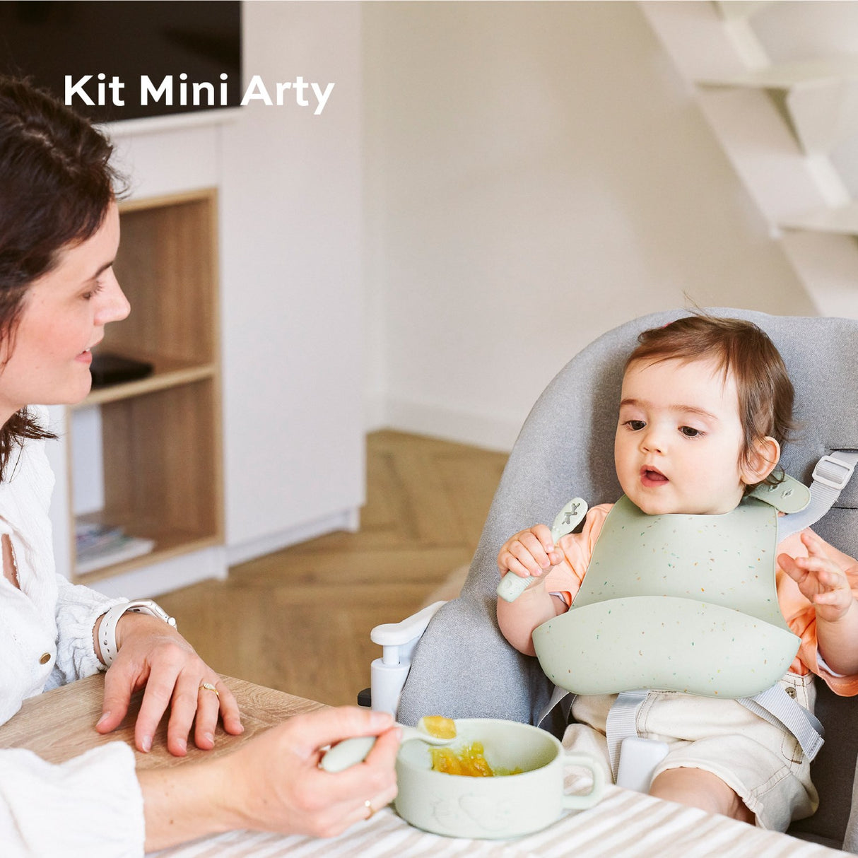 Babymoov Mini Arty Baby First Meal Sett