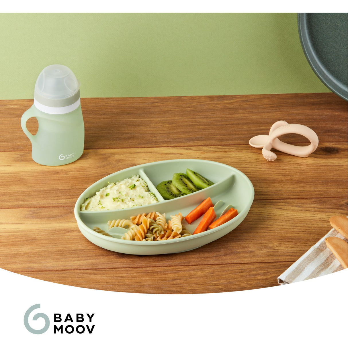 Babymoov Beige Teething Skje