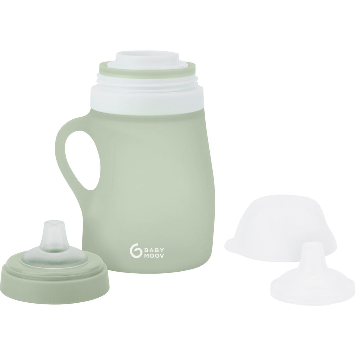 Babymoov Green Silikon Water Flaske