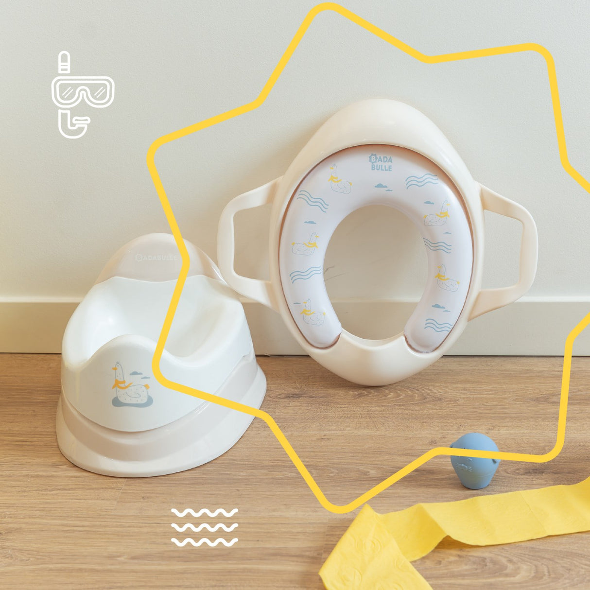 Badabulle Seagull Toilet Reducer