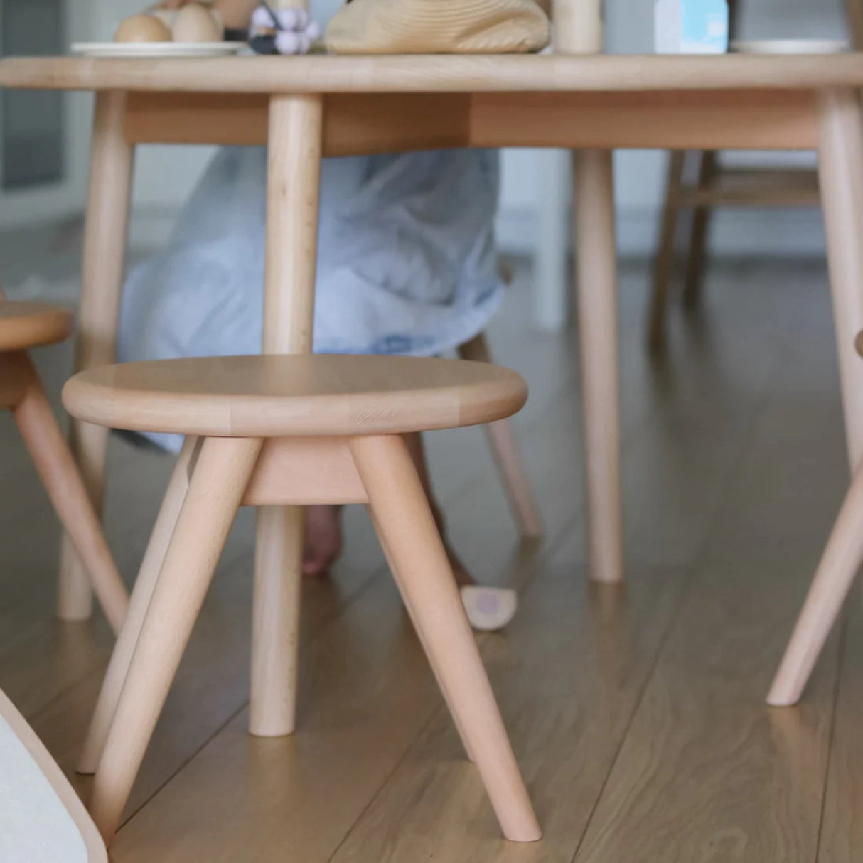 Curve Lab Beech / Bøg Small Stool