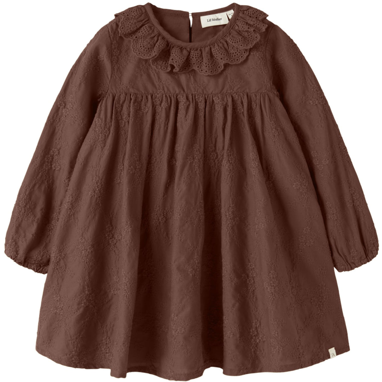 Lil'Atelier Mahogany Nmfnopa Ls Loose Kjole Lil