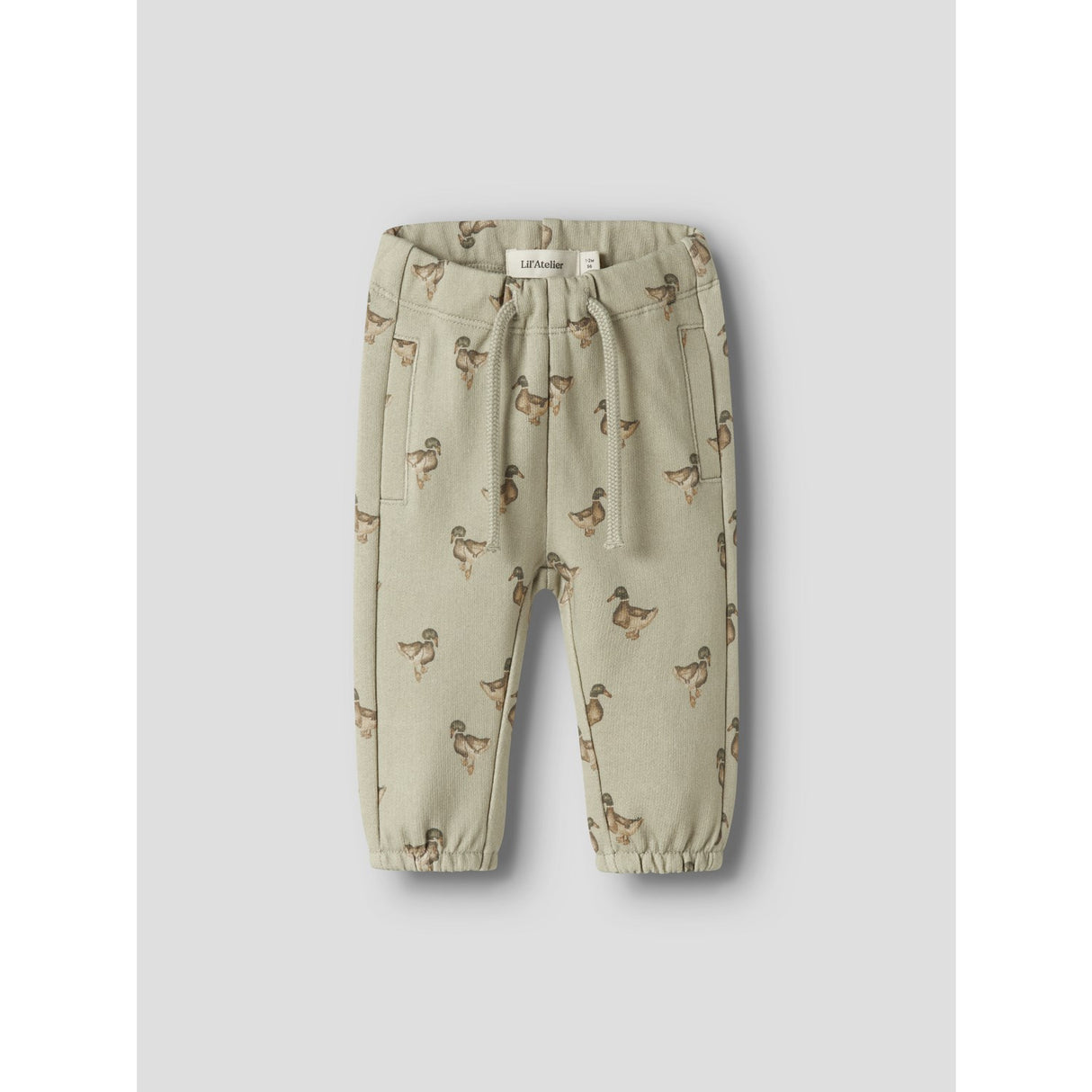 Lil'Atelier Moss Gray Duck Nbmjobo Akk Sweat Bukser Lil