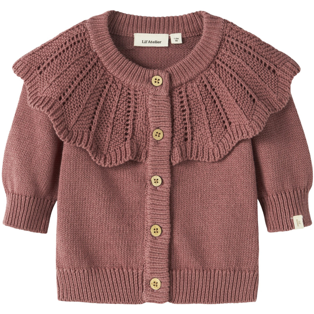 Lil'Atelier Withered Rose Nbfnoda Ls Strikk Card Lil