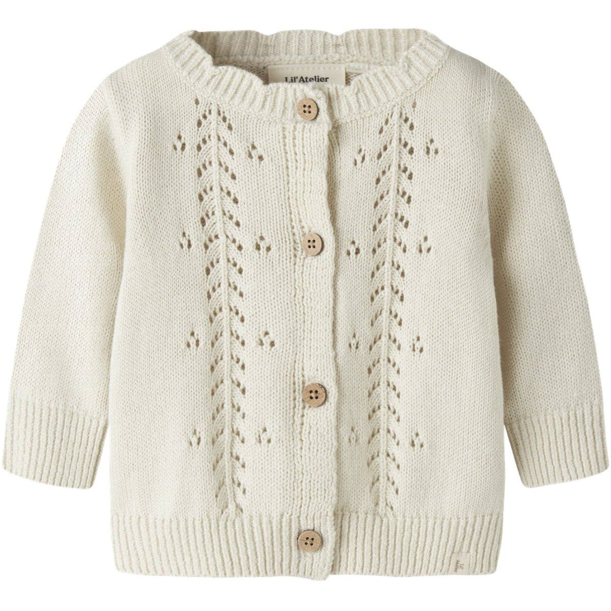 Lil'Atelier Turtledove Nbfoplea Ls Strikk Card Lil