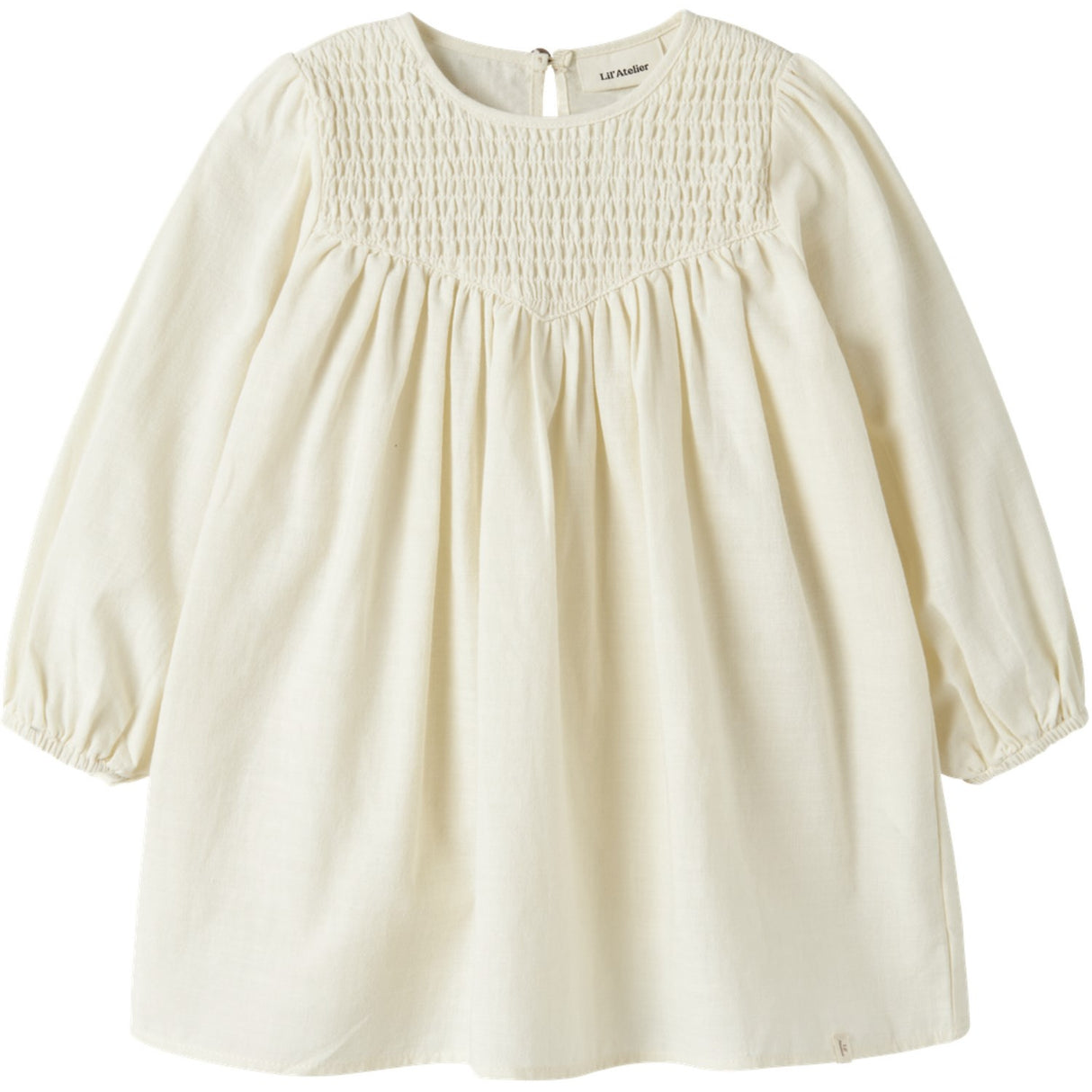 Lil'Atelier Turtledove Nmfnella Ls Loose Kjole Lil