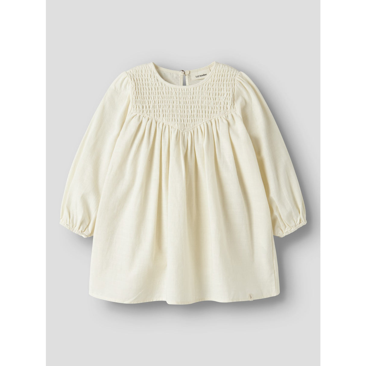 Lil'Atelier Turtledove Nmfnella Ls Loose Kjole Lil