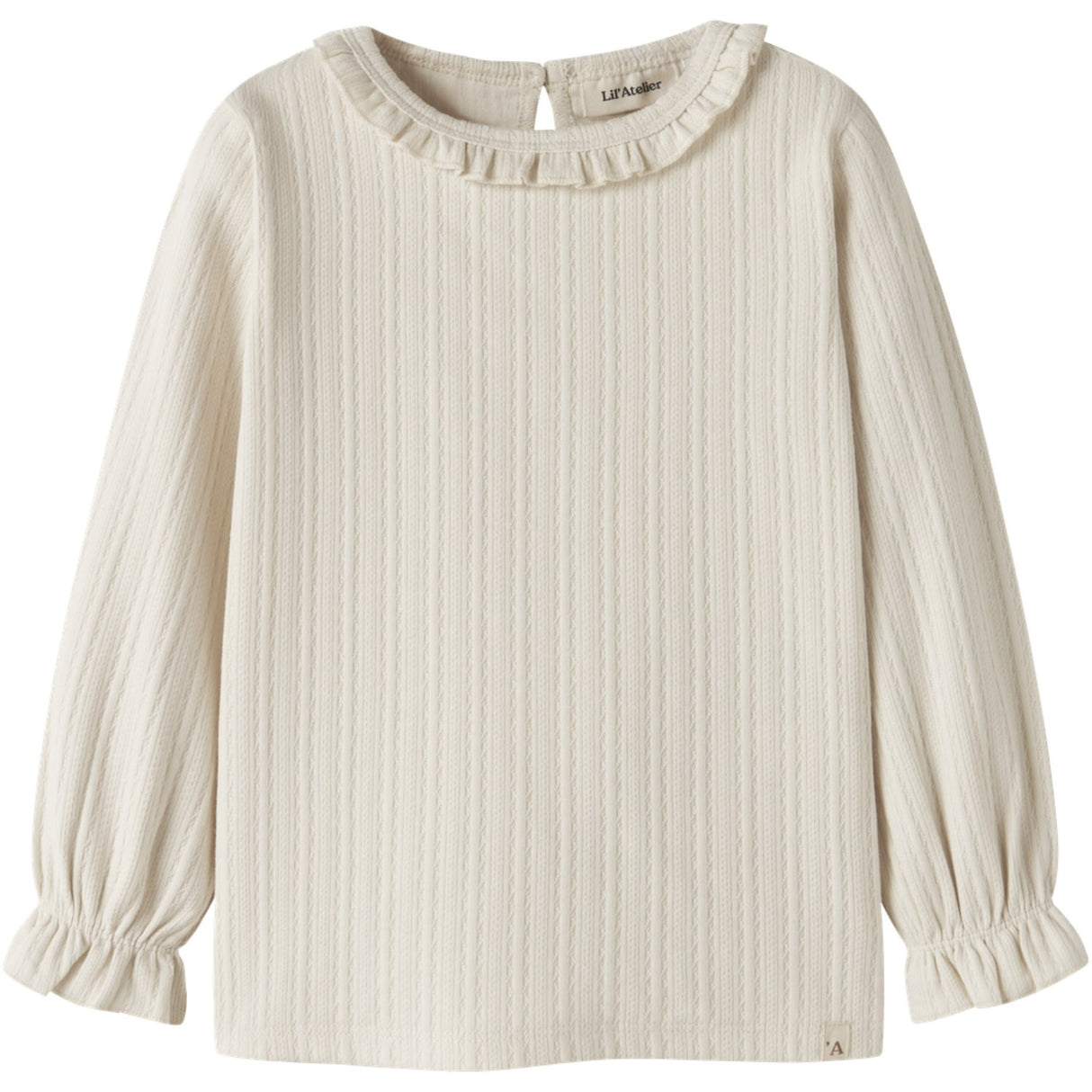 Lil'Atelier Turtledove Nmfonela Ls Slim Topp Lil