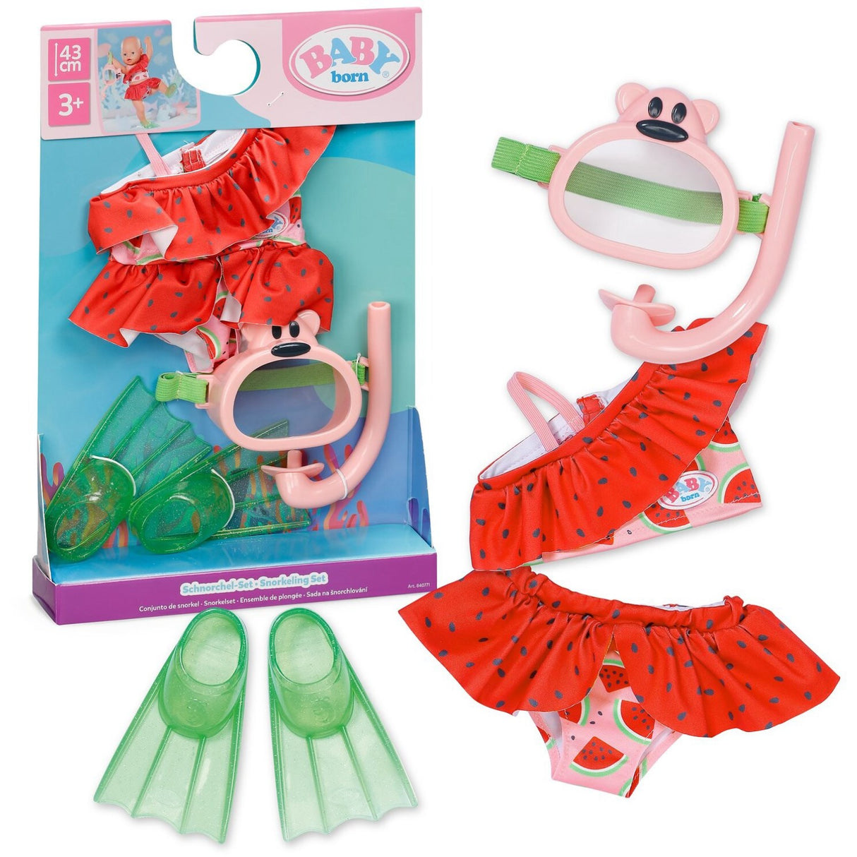 BABY Born Snorkeling Sett 43cm