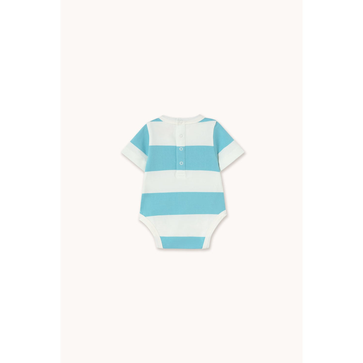 TinyCottons Light Cyan Cyan Stripes Strikk Body