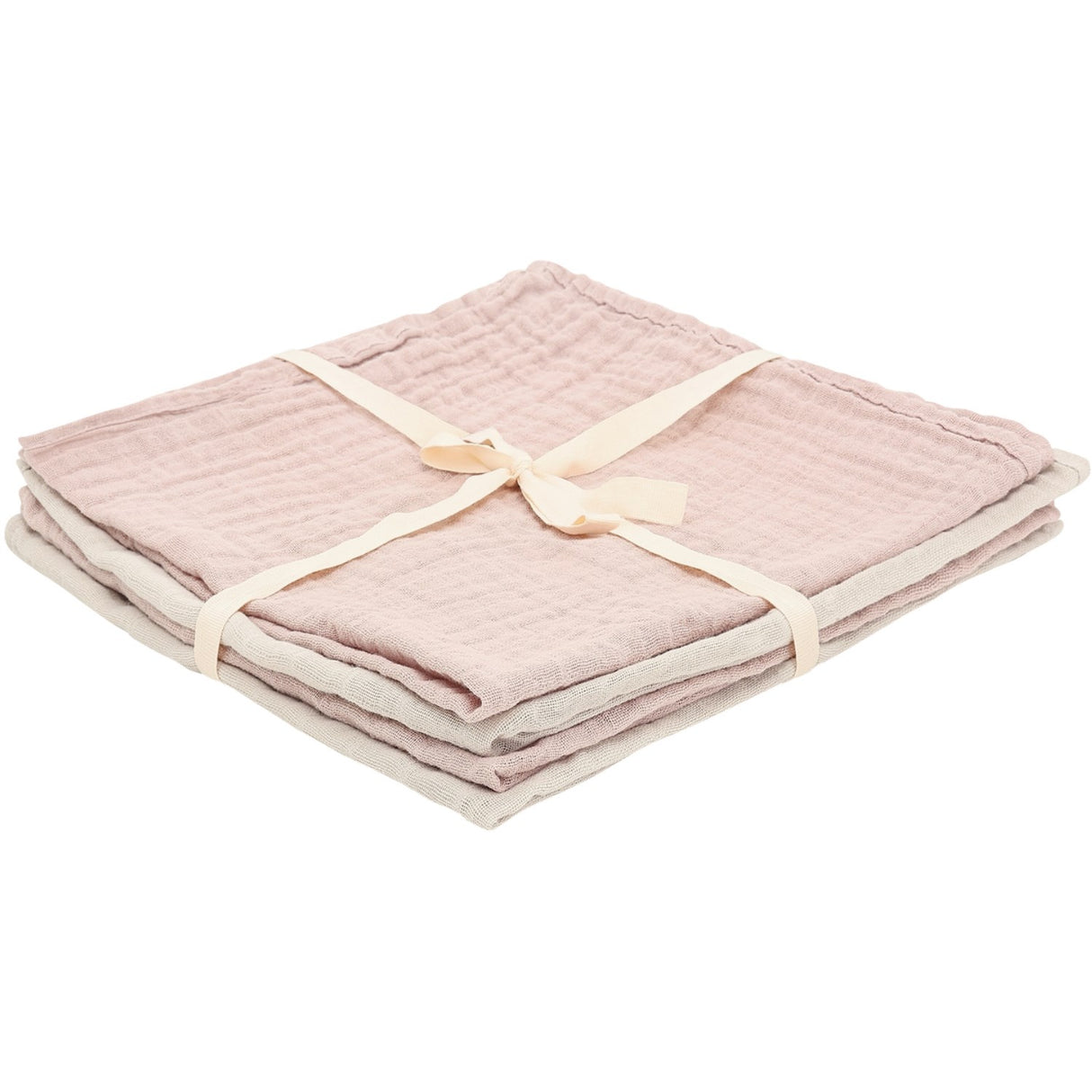 Pippi Shadow Gray Muslin Cloth Solid (4-Pack)