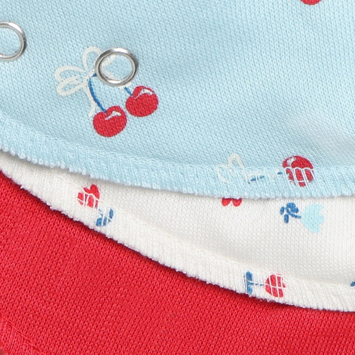 Pippi True Red Bandana Smekke Girl -Aop (3-Pack)