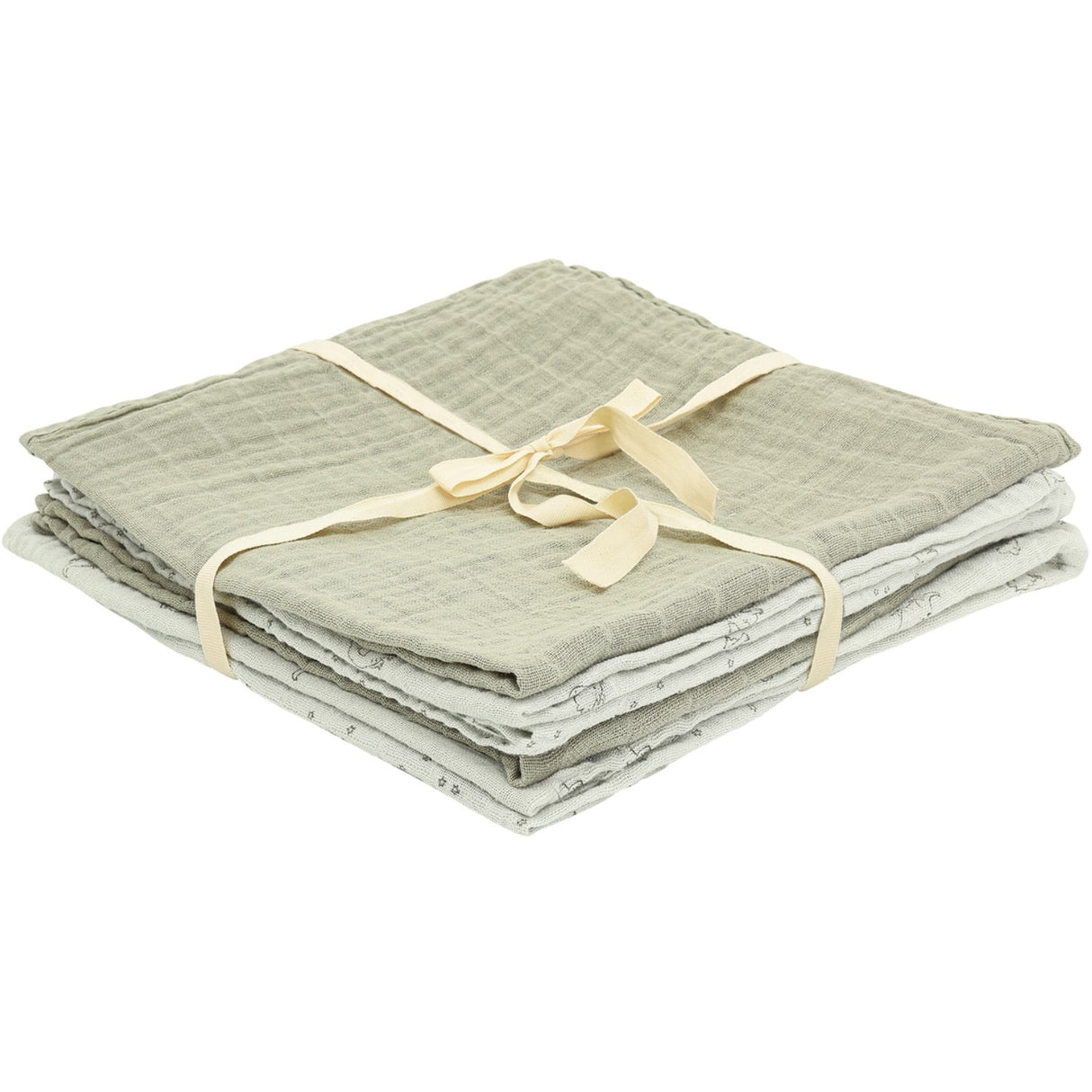 Pippi Dried Sage Muslin Cloth (6-Pack)