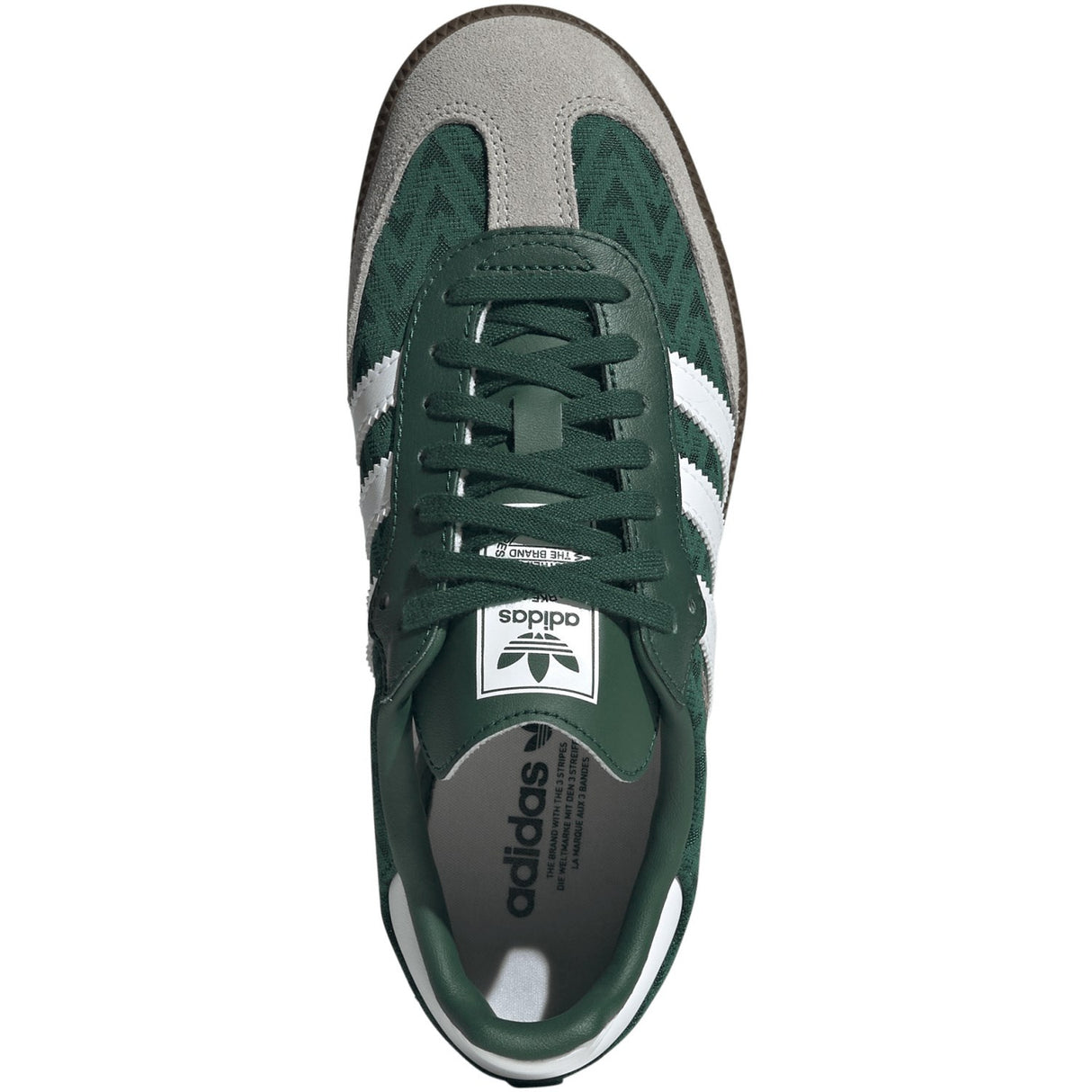 adidas Originals Collegiate Green/Ftwr White/Gum5 Samba Og J Sneakers