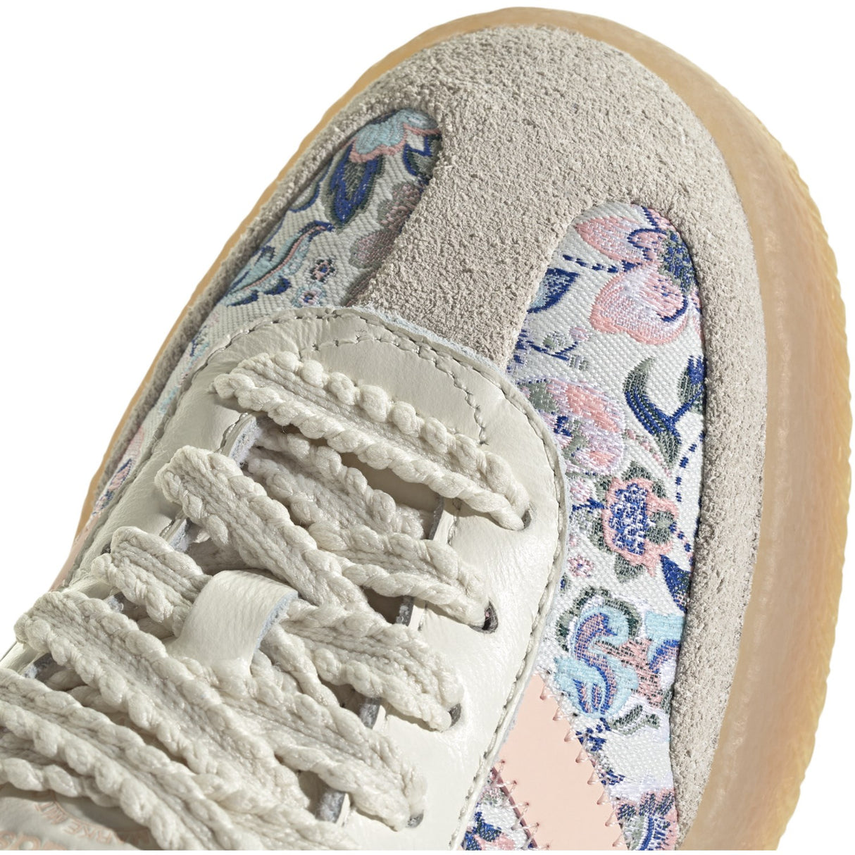 adidas Originals Off White/Blush Pink/Gum 3 Sambae J Sneakers