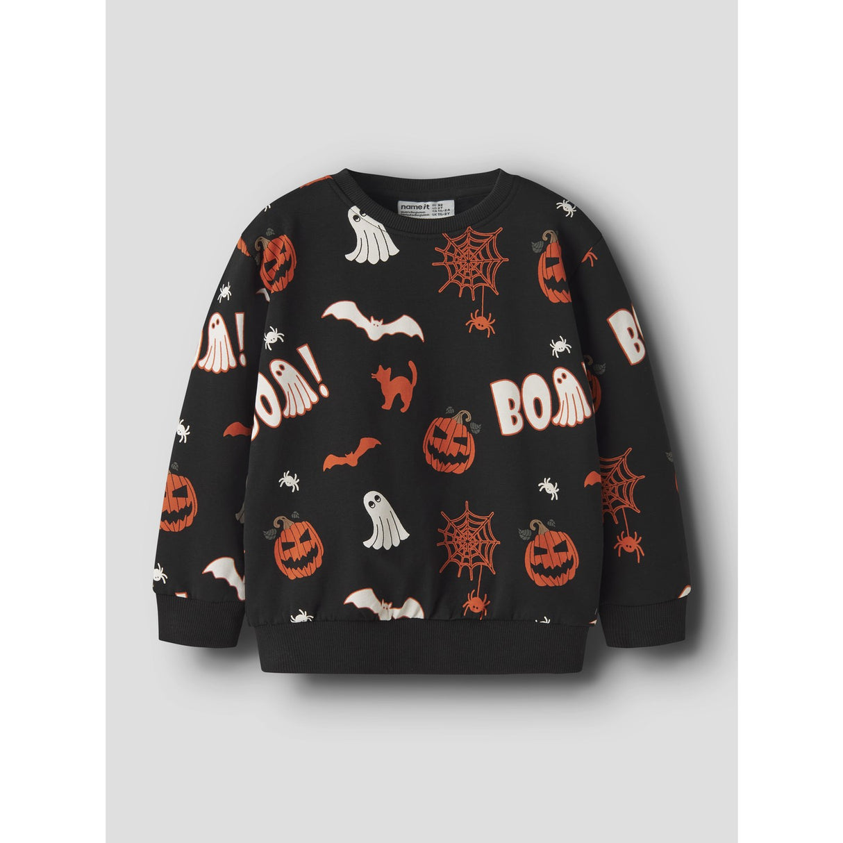 Name It Black Nmnovar Nreg Sweat Eske Bru