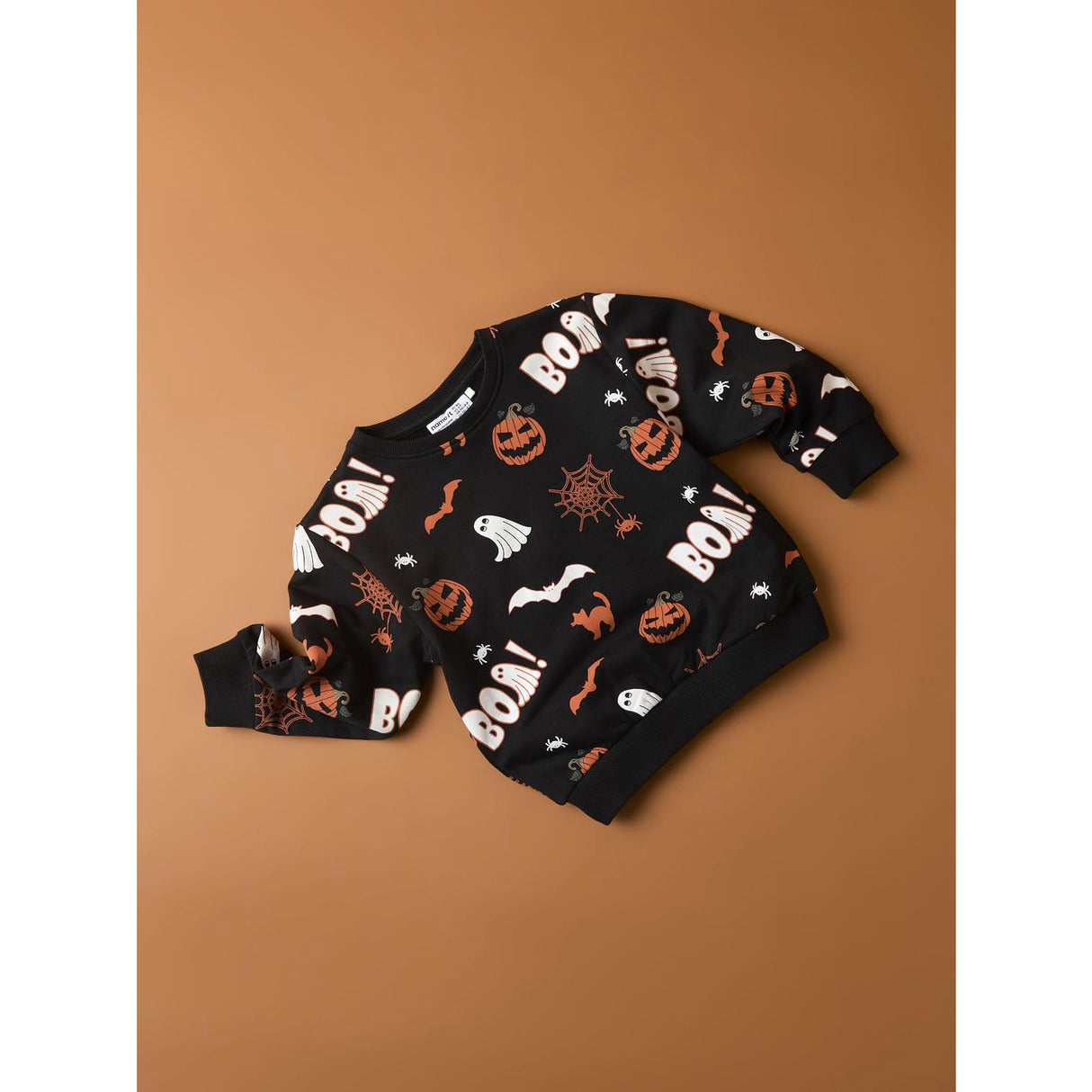 Name It Black Nmnovar Nreg Sweat Eske Bru