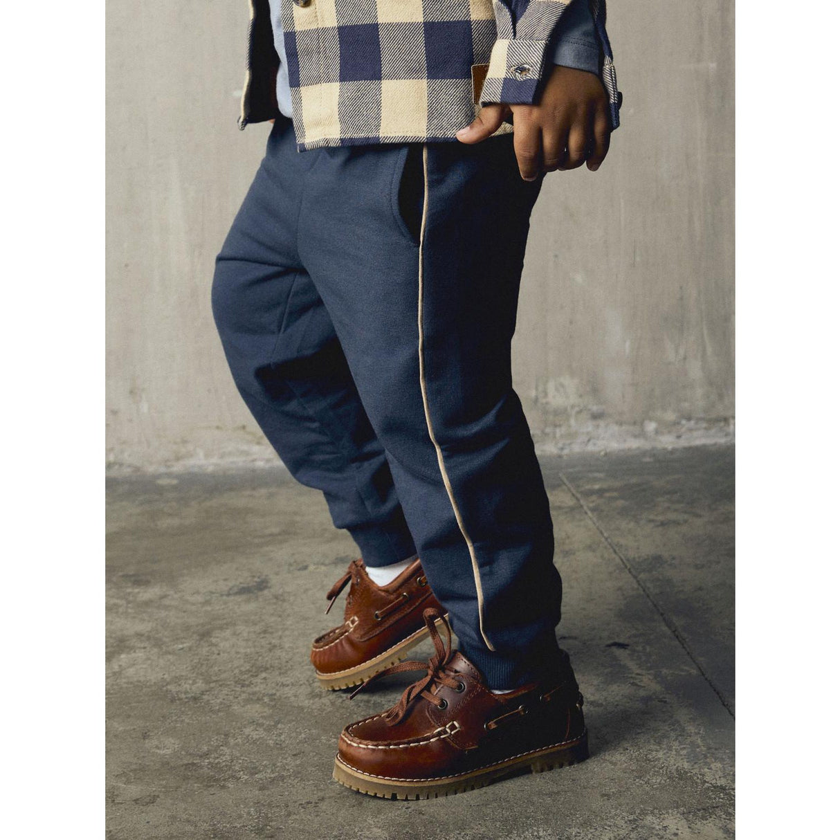 Name It Ombre Blue Nmmnigel Nreg Sweat Bukser Bru