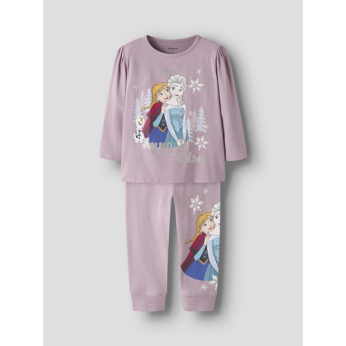Name It Mauve Shadows Nmfnessi Frozen Ls Natttøy Wdi
